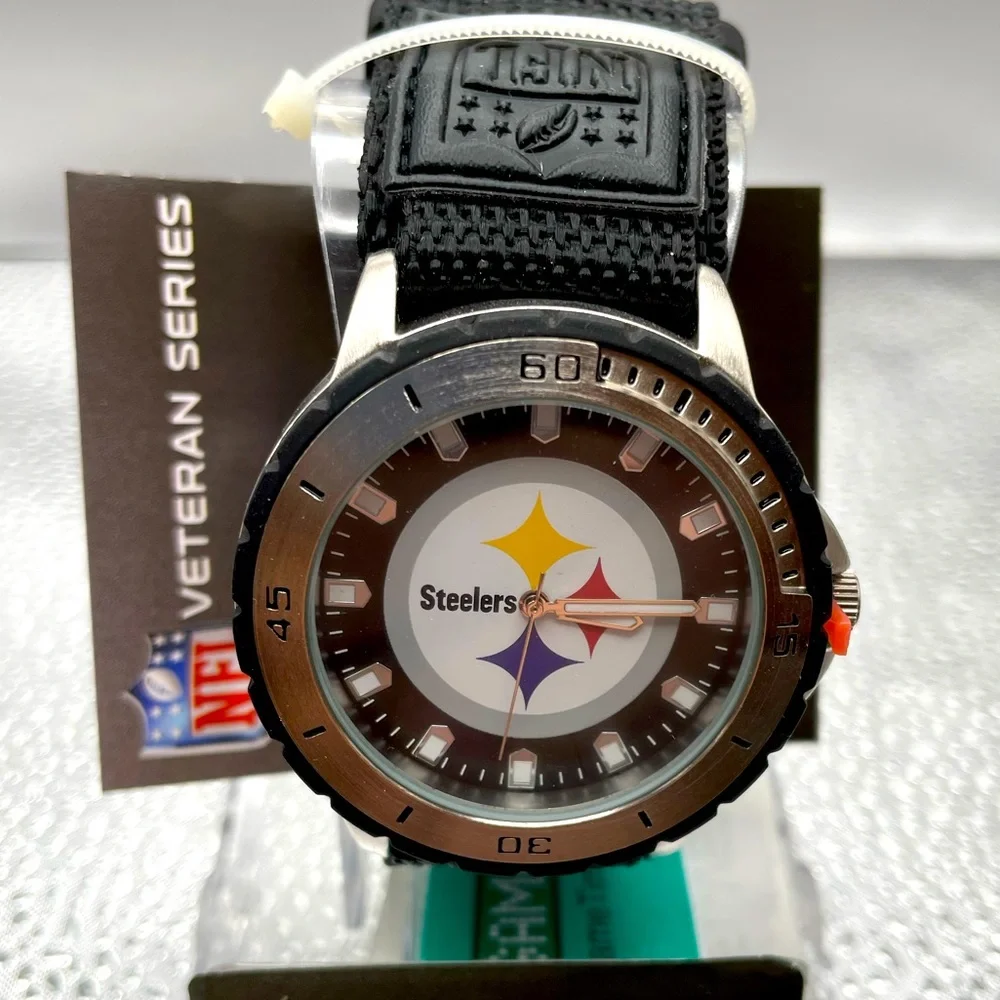 Men’s NFL Pittsburgh Steelers Watch - Picture 1 of 7